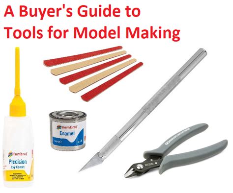 A Buyer's Guide to Tools for Model Making | Get Started with Paints ...