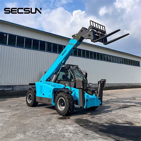 secsun  ton  meters telescopic boom forklift  diesel engine