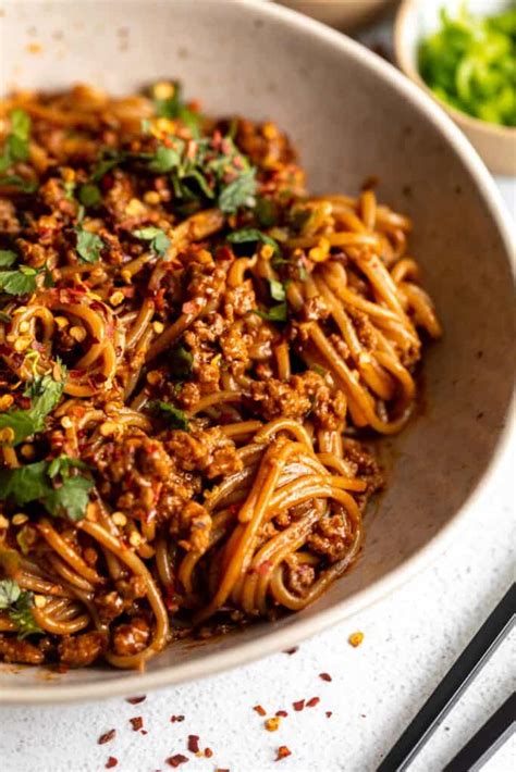 Spicy Korean Gochujang Beef Noodles Eat With Clarity