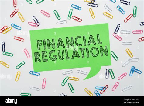 Conceptual Caption Financial Regulation Concept Meaning Aim To