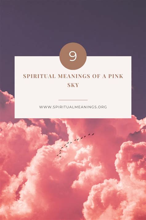 9 Spiritual Meanings of Pink Sky - SpiritualMeanings.org