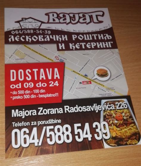 Na Vajat Batajnica Restaurant Belgrade Majora Zorana Radosavljevi A