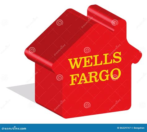 Wells Fargo Logotype In 3d Form On Ground Editorial Photography