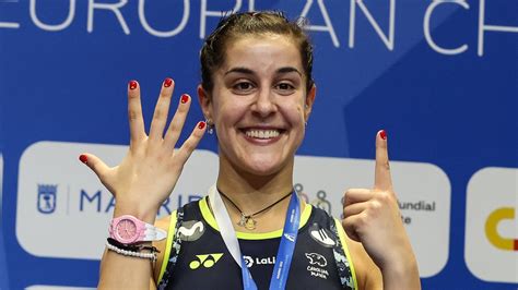 Carolina Marin Wins European Badminton Championships after Lengthy ...