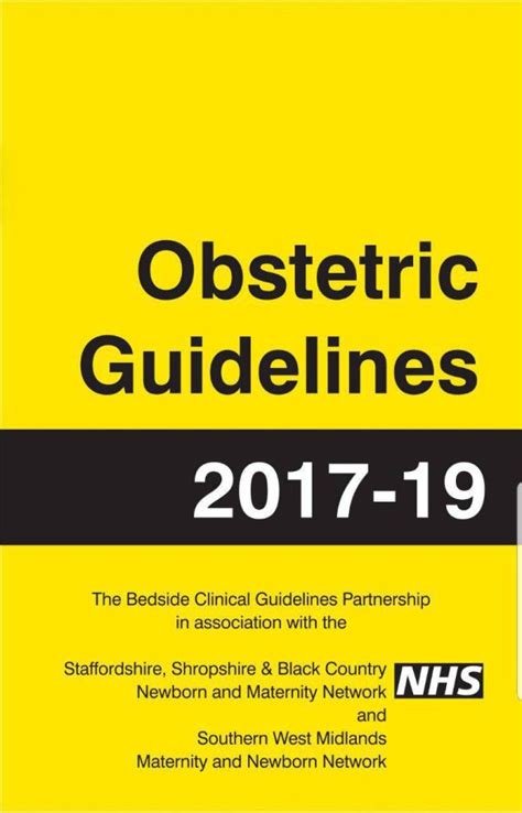 Ebook Obstetric Guidelines 2017 2019 Pdf Miễn Phí Mới Nhất Doctorplus