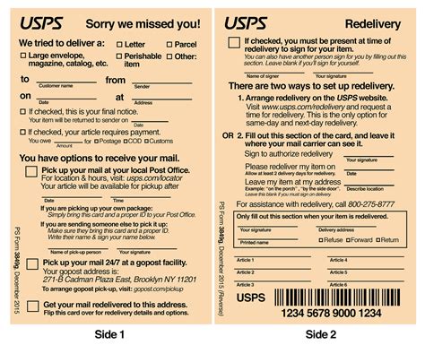 I Redesigned The Usps Package Delivery Slip The Startup Medium