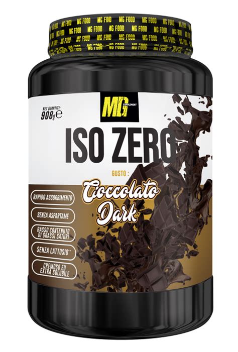 Proteine In Polvere Isolate Whey Al Cioccolato Dark Senza Lattosio