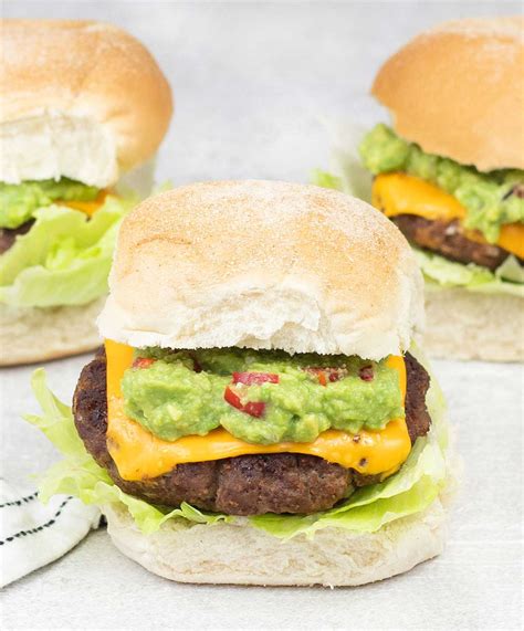 Mexican Burgers - Recipe Tale