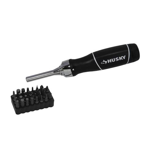 Husky Ratcheting Screwdriver Set 30 Piece Monsecta Depot