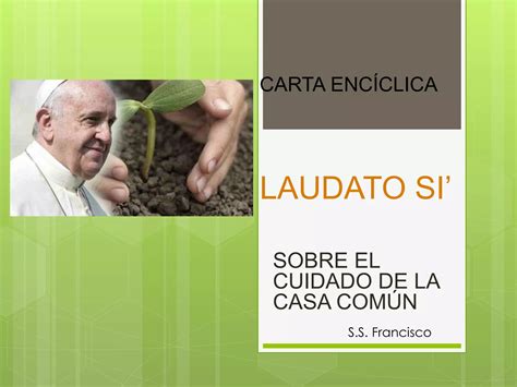 Carta Enc Clica Laudato Si Ppt