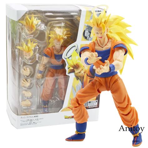 Shf S H Figuarts De Dragon Ball Z Súper Saiyajin 3 Goku Dragón Bola De