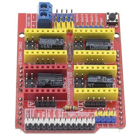 Kit Shield Cnc V3 Arduino Robot Electronica