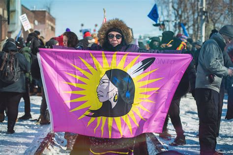 Indigenous People in Canada Are Protesting a Gas Pipeline by Blocking Railways