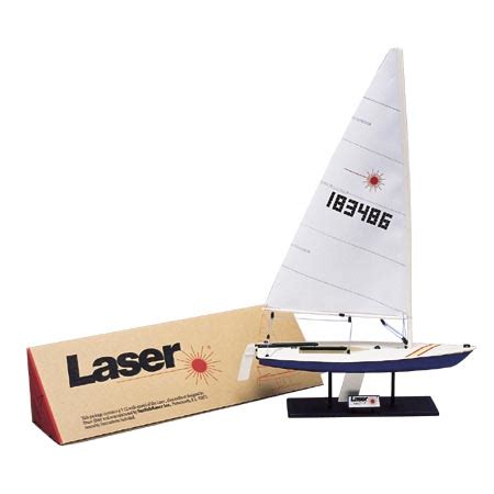 Class Sail International Laser Boat Model (LAS)-Team One Newport