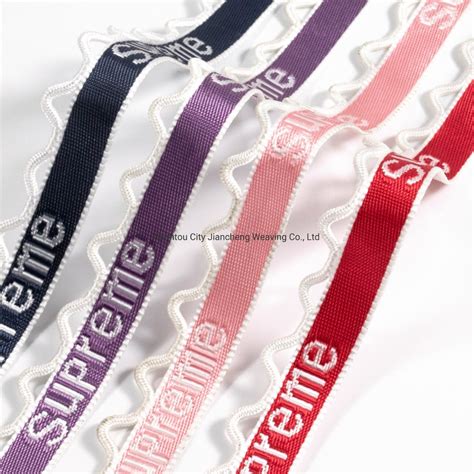 Webbing Free Design Custom Printed Polyester Webbing Strap Jacquard