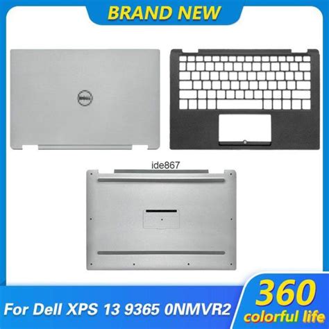 New Laptop Lcd Back Cover Palmrest Upper Case Bottom Case For Dell Xps