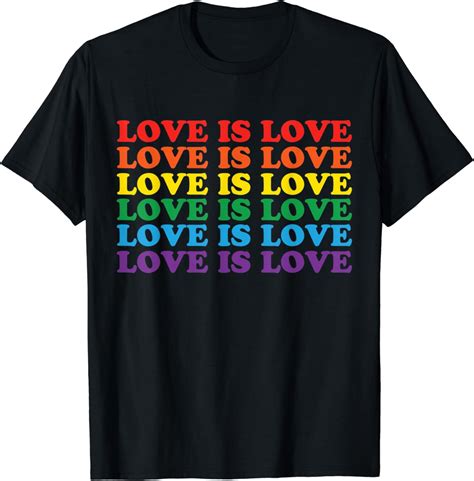 2024 Pride Month Love Is Love Lgbt Rainbow Flag T Shirt