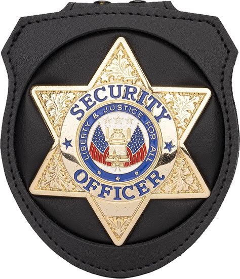 Tytx Leather Sheriff Badge Holder Police Badge Belt Clip