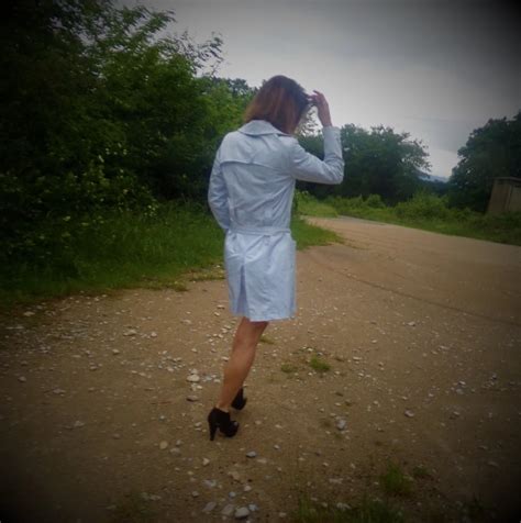 Jade Coquine Nude Under A Trench Exhibition Pics XHamster