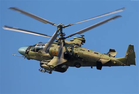 Russian Army Fighter Helicopter 4k Kamov Ka 52 Alligator Air Force