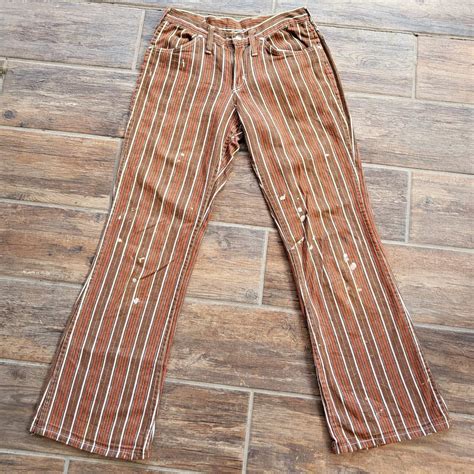 Wrangler Women S Brown And Orange Jeans Depop