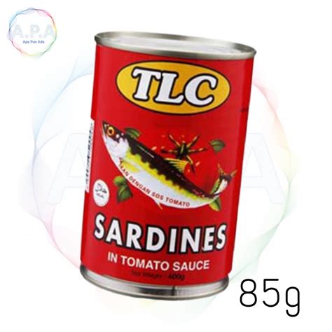 TLC Sardines Dalam Tomato Sos 85g Shopee Malaysia