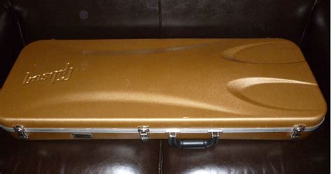 Gibson Usa 100th Anniversary Les Paul Hard Shell Guitar Case In Gold