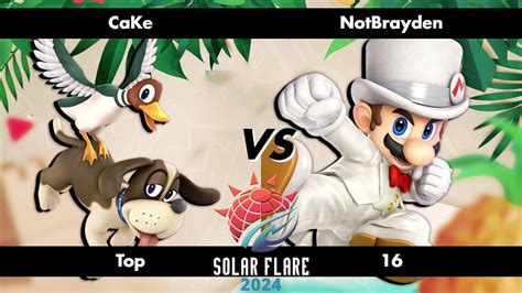 Solar Flare 2024 CaKe Duck Hunt Vs NotBrayden Mario Ultimate