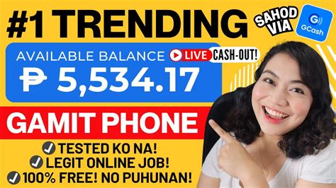 LEGIT TRENDING P5000 Kinita Ko Dito GAMIT PHONE GCASH Ang SAHOD