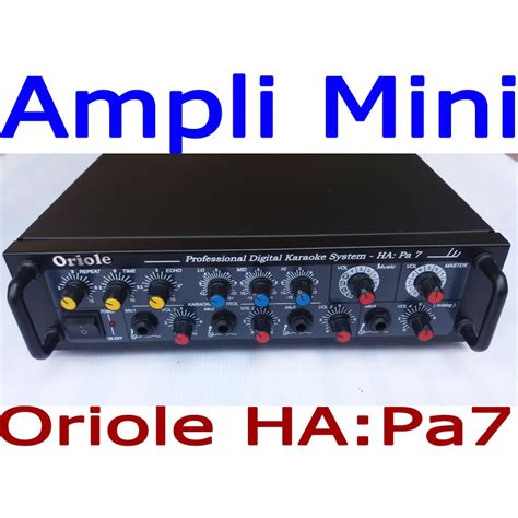 Ampli Mini Karaoke Oriole Ha Pa M Ly H T Karaoke Shopee Vi T Nam