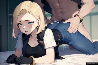 Android 18 Luscious Hentai Manga Porn
