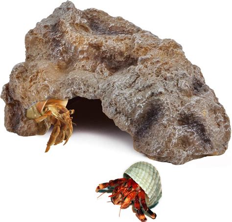 Reptile Hides Large Rock High Simulation Reptile Cave Hideout Hide