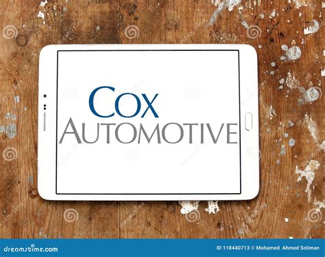 Cox Automotive Company Logo Editorial Stock Photo - Image of based ...