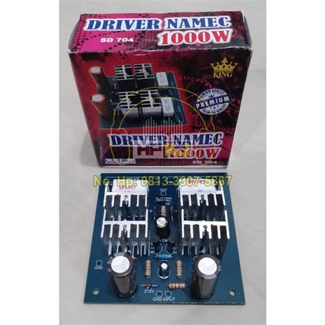 Jual Kit Driver Power Amplifier Namec King Mono Watt Sd