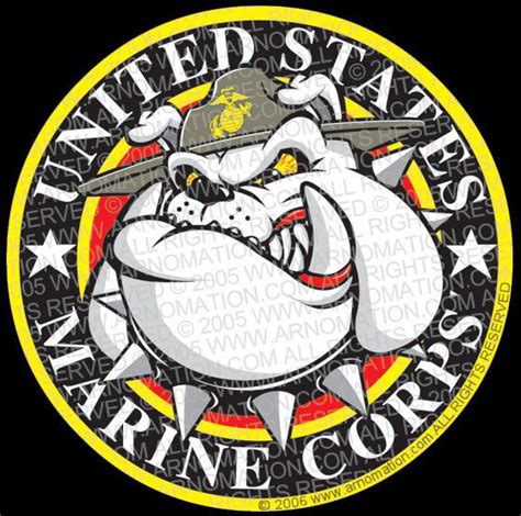 Semper Fi Usmc Bulldog Usmc Us Marine Corps