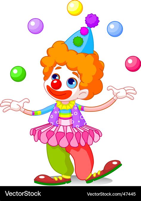 Clown Royalty Free Vector Image - VectorStock