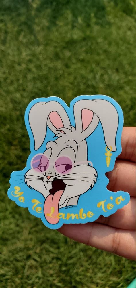 Bad Bugs Sticker Bad Bunny / Bugs Bunny / Safaera - Etsy