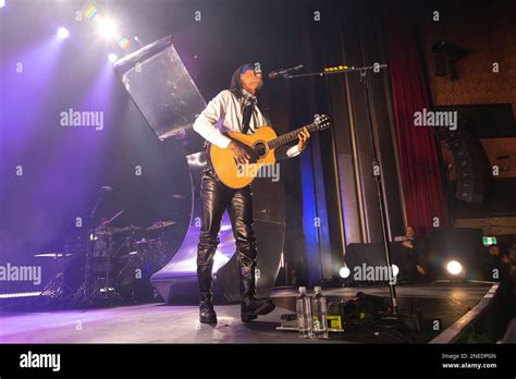 Singer-songwriter Steve Lacy performing at The Vogue Theatre in ...