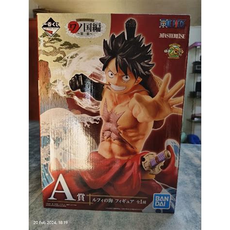 Ori Ichiban Kuji One Piece Wanokuni Hen Act 1 Monkey D Luffy Shopee