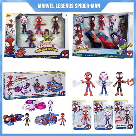 Brinquedos De Figura De A O M Veis Marvel Legends Homem Aranha E Seus