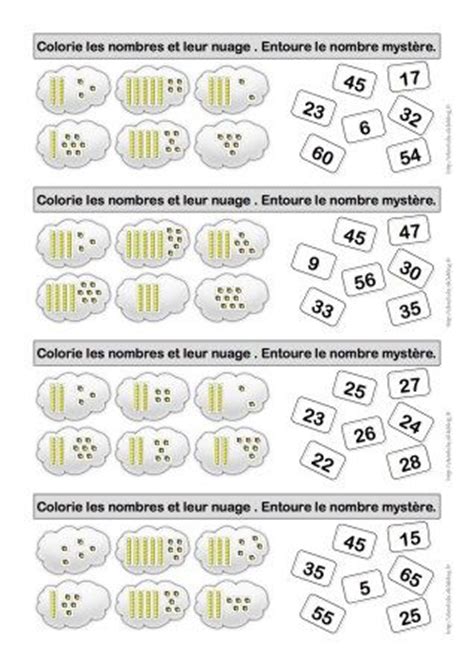 15 meilleures images du tableau unité dizaine centaine | Unité dizaine ...