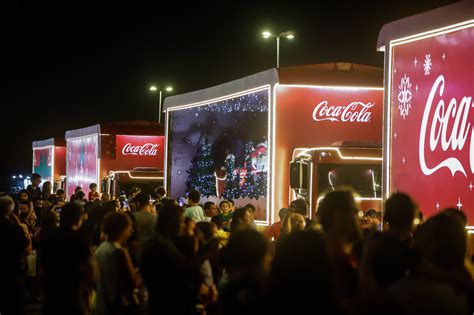 Caravana De Natal Coca Cola Passa Pelo P Tio Gourmet Em Manaus