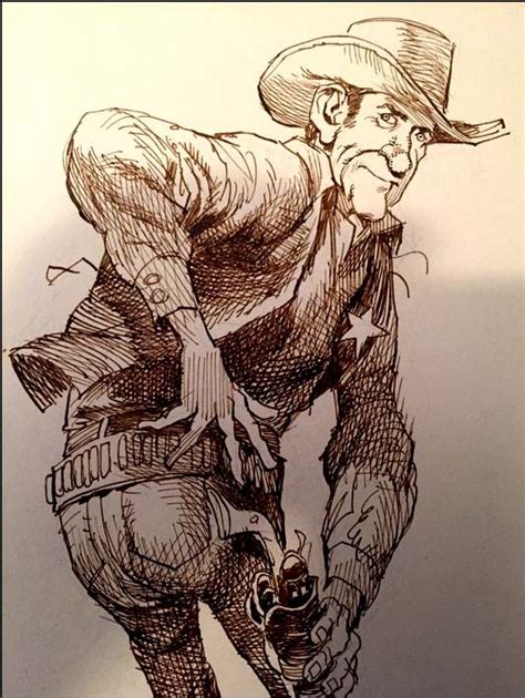 Jack Davis Gunsmoke Cartoon Artist Jack Davis Caricature Drawing