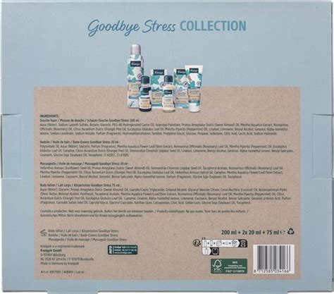 Kneipp Luxe Geschenkset Goodbye Stress Watermunt Rozemarijn