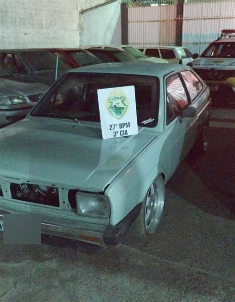 Carro Alerta De Furto Em Curitiba Recuperado Pela Pm De S O