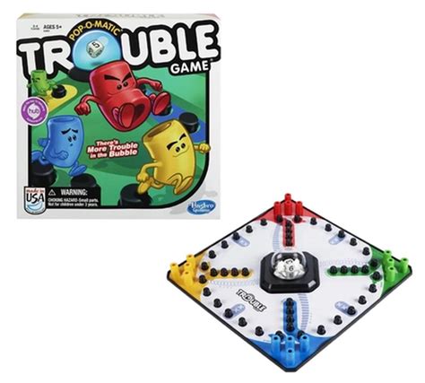 Hasbro Gaming Trouble Board Game Buy Online At The Nile