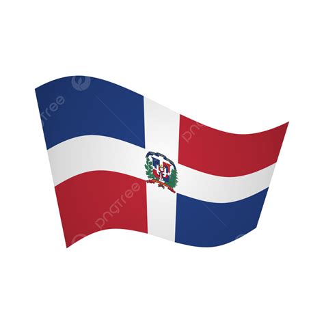 Dominican Republic Flag, Dominican, Republic, Flag PNG and Vector with ...