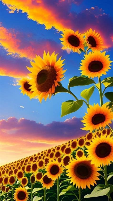 Fondos De Pantalla De Girasoles Aesthetic 1080p 4K 8K Nuevo 2023