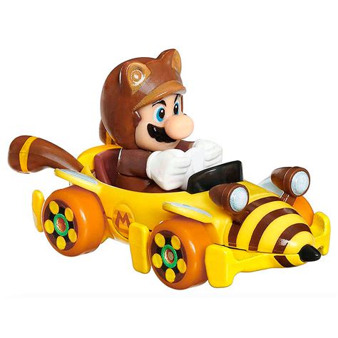 Carrinho Hot Wheels Tanooki Mario DoRéMi Brinquedos