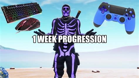 My 1 Week Progression From Controller To Keyboard And Mouse PS4 To PC